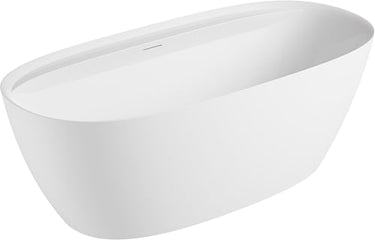 KRISS Style badekar fritst 1700x800x585mm hvid mat akryl - 1