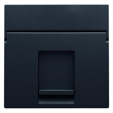 Afdækning til dataudtag 1x RJ45 anthracite - 1