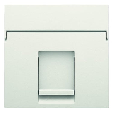Afdækning til dataudtag 1x RJ45 white - 1