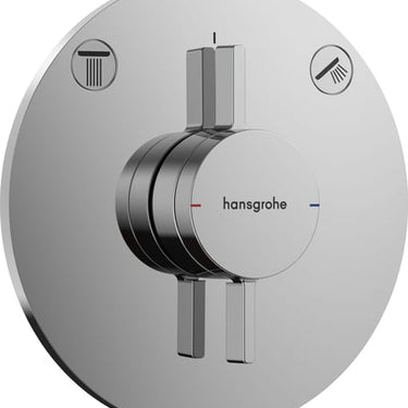 hansgrohe DuoTurn S armatur til indbygning 2 udtag krom - 1