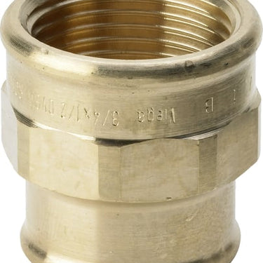 Viega formmuffe 1 1/4"x3/4" rødgods silicium bronze - 1