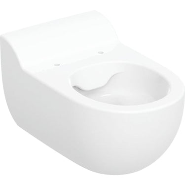 Geberit Bambini væghængt børnetoilet Rimfree til toiletsæde: T=53 cm hvid/KeraTect - 1