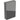 Geberit overskab rektangulært 1 låge 45 x 70 cm korpus lava mat/forside lava glas blankt - 1