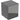 Geberit Acanto sideskab 1 sk + 1 indv sk Lava - 1