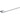 Geberit håndklædeholder til badeværelsesmøbler 400 x 72 x 8 mm blank forkr - 1