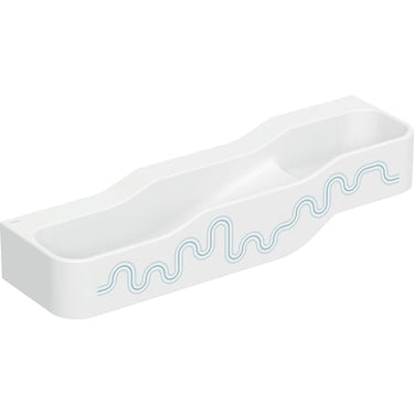 Geberit Bambini lege- og vaskekumme 3 vaskepl lav vask venstre 140 cm u/hh Havblå - 1