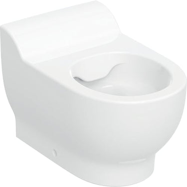 Geberit Bambini gulvstående Rimfree børnetoilet u/toiletsædehuller T=53 cm hvid - 1