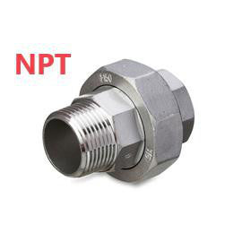 Union NPT muffe/muffe konisk tætning 4408/316 20 bar 3/4" - 1