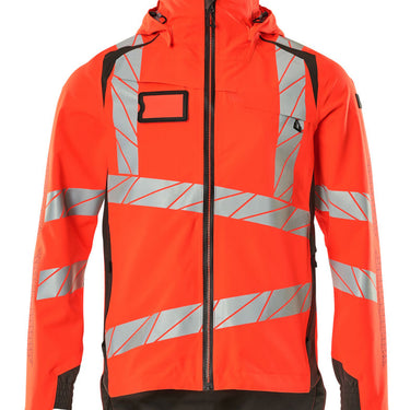 Mascot skaljakke 19001 hi-vis rød/antracit str XL - 1