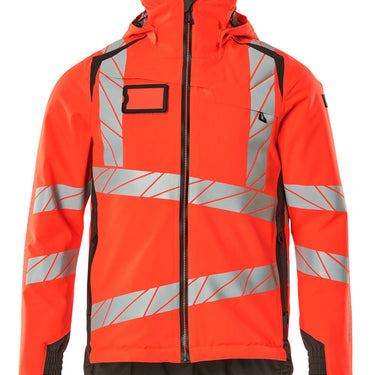 Mascot vinterjakke 19035 hi-vis rød/antracit str S - 1