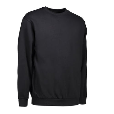 Sweatshirt klassisk 0600 sort str L - 1