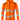 Mascot Hættetrøje med lynlås 19284 Hi-Vis orange/mørk marine str M - 1