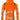 Mascot Hættetrøje med lynlås 19284 Hi-Vis orange/mørk marine str 4XL - 2
