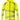 Mascot Hættetrøje med lynlås 19284 Hi-Vis gul/sort str 2XL - 1