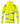 Mascot Hættetrøje med lynlås 19284 Hi-Vis gul/sort str 3XL - 2
