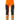 Mascot Bukser med knælommer 19479 Hi-Vis orange/mørk marine str 82C66 - 1
