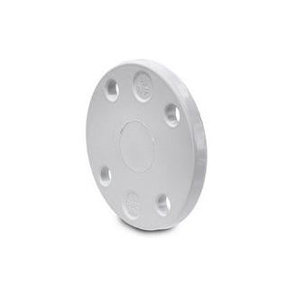 Blindflange m/epoxy RAL 7035 Aluminium EN 1092-1 Type 05A PN10 4 bolts DN 40 - 1