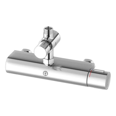 Gustavsberg Ny Nautic termostat brusearmatur m/trykventil udl op cc150mm krom - 1