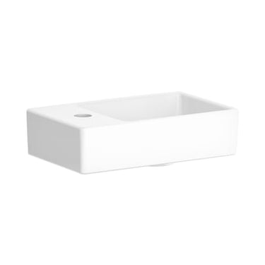 Gustavsberg Artic S håndvask 36cm højre hh tv mat hvid - 1