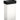 Gustavsberg Artic S møbelsæt 36cm vask hh th mat sort/hvid - 1