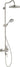 AXOR Montreux Showerpipe med termostat og hovedpruser 240 1jet steel-optik - 1
