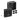 Forgreningsdåse Abox Pro 025-L/sw 87X87x52mm sort IP66/IP67/IP69 - 1