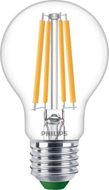 Philips MASTER Ultra Efficient LED Standard 4W (60W) E27 830 A60 Klar Glas - 1