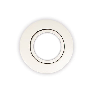 Luna Quick install Front Tilbehør Mat Hvid Rund - 1