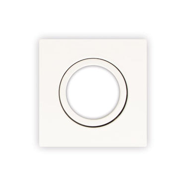 Luna Quick install Front Tilbehør Mat Hvid Firkantet - 1
