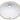 Lavabo Tea håndvask porcelæn 470x385x200mm underlim hvid - 1