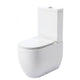 Lavabo Flo gulvstående toilet m/cisterne 360x600x870mm 3/6l skjult S-lås hvid - 1