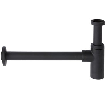 Lavabo Luna vandlås 1 1/4"x32mm matsort - 1