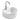 Lavabo Axa Rondo 103 håndvask porcelæn 350x350x130mm t/bordpl hvid - 1
