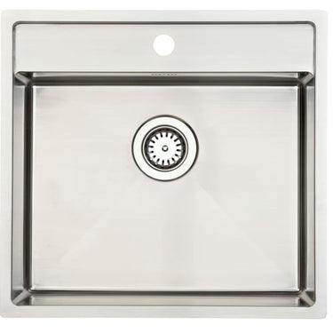 Lavabo Kubus 520 Soft køkkenvask m/hh mat rf - 1