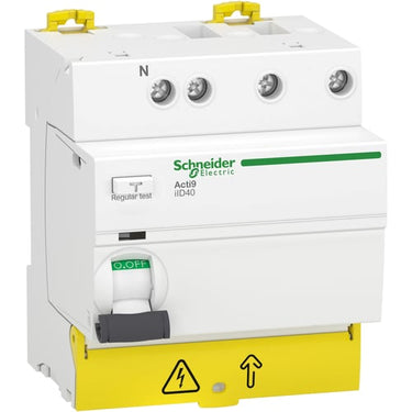 Fejlstrømsafbryder RCD iID40 3 Pol + Nul 40A 30mA klasse A - 1