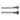 Neoperl tilslutningsslange 1/2X1/2 400 mm pvc hvid - 1