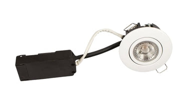 Ida LP 230V Dæmpbar Flimmerfri 6.2W 2700K Ra95 IP44 Mat Hvid Rund. - 1