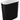 Pressalit Style toiletspand vægh bør stål/sort - 1