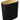 Pressalit Style toiletspand vægh bør messing/sort - 1