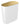 Pressalit Style toiletspand vægh bør messing/hvid - 1