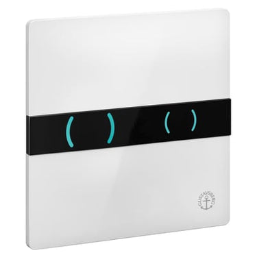 Gustavsberg Triomont XS trykknap med sensor hvid - 1