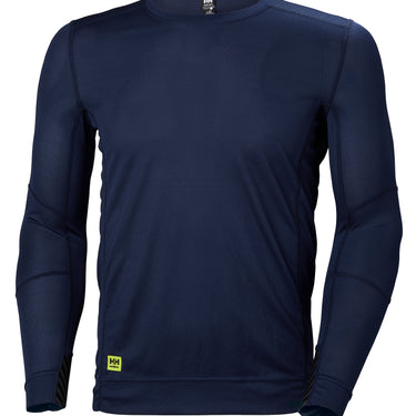 Helly Hansen Workwear Lifa crewneck undertrøje 75105 navy str. M - 1