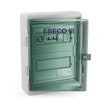 Gruppetavle til Smart tag/terræn med EB-Therm 800 12x25 A IP55 - 1
