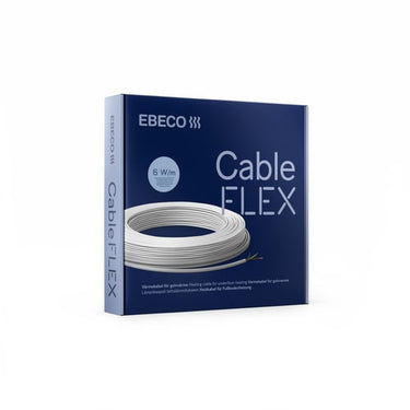 Cableflex – varmekabel med seriemodstand 6 W/m 25 m 150 W - 1