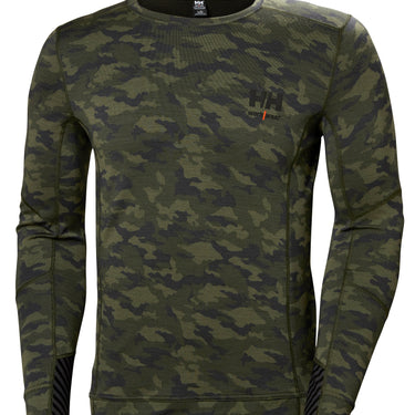 HH Workwear Lifa Merino uld undertrøje med lange ærmer og  75107 camo XL - 1