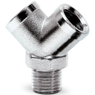 BSPT adaptor-Y connector-1/4 thread 2040 1/4-1/4  PIPE AND TUBING FITTING - 1