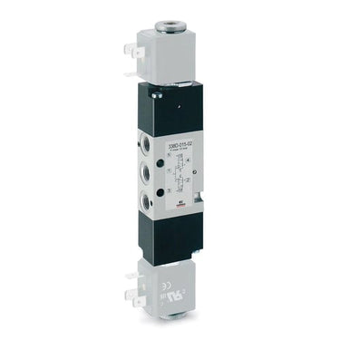 Electropneumatic valve-2 x3/2 -1/8 -sol spring338D-015-02 SOLENOID VLV (DOUBLE) SER.3 - 1