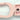 Pinza kraftig plastklemme rosa 50 stk. i pose - 2