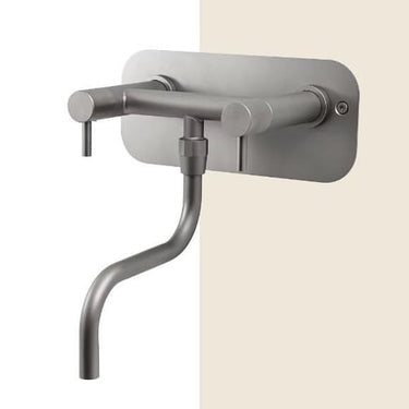 Eqi 5010 væghængt køkkenarmatur udendørs 1/2/15x150-350mm silkemat - 1