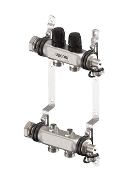 Uponor Vario S fordelerrørsæt 2 kredse x 3/4" Euro - 1